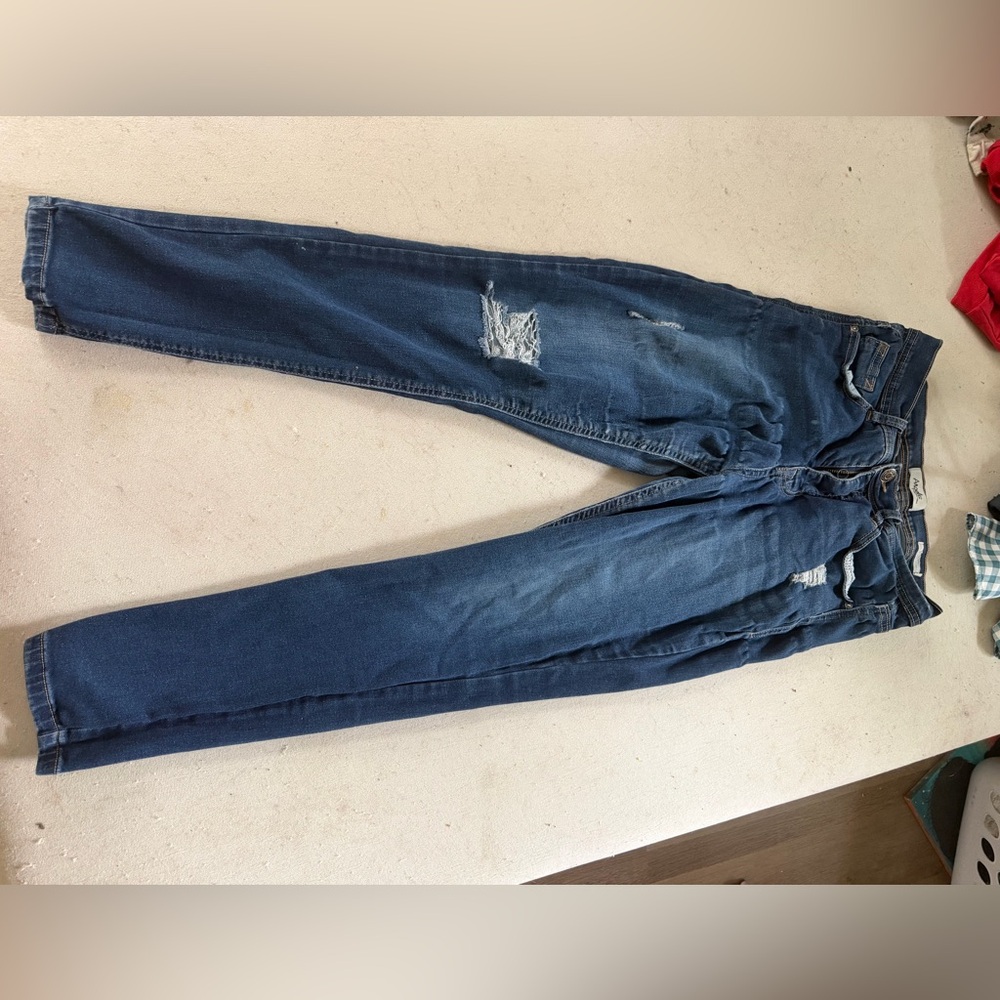 Angels Denim Jeans with Button Detail